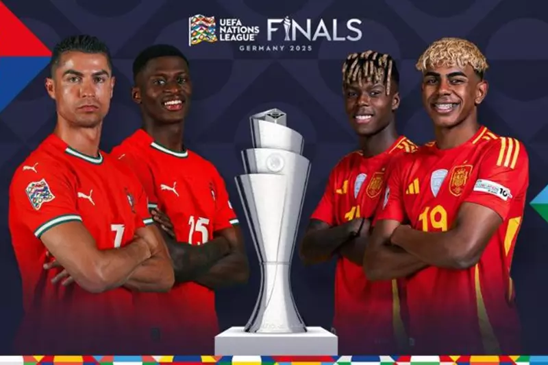 رونالدو يواجه يامال: التشكيلة المتوقعة لمنتخبي البرتغال وإسبانيا في نهائي دوري الأمم الأوروبية رونالدو يواجه يامال: التشكيلة المتوقعة لمنتخبي البرتغال وإسبانيا في نهائي دوري الأمم الأوروبية