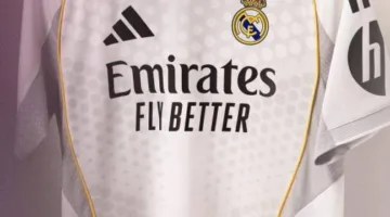 ريال مدريد ي revealing القميص الجديد المستلهم من سانتياغو برنابيو.
