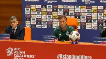 رينارد بعد الهزيمة: المنتخب السعودي لديه حظ جيد