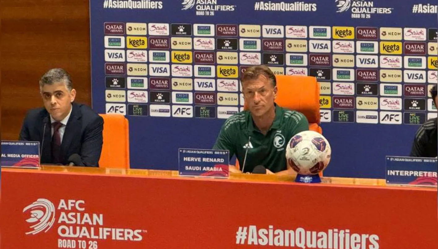 رينارد بعد الهزيمة: المنتخب السعودي لديه حظ جيد رينارد بعد الهزيمة: المنتخب السعودي لديه حظ جيد