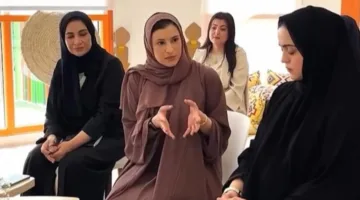 زيارة مثيرة لسارة الأميري لمؤسسة «ألف ياء» للأطفال