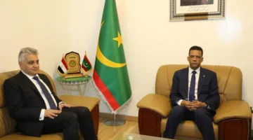 سفيرنا في نواكشوط يناقش فرص التعاون في قطاع الصيد البحري مع الوزير الموريتاني
