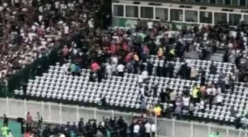 سقوط حاجز من المدرجات وإصابات بين مشجعي مولودية الجزائر قبل تسلمهم درع الدوري