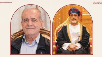 سلطان البلاد يتلقى مكالمة هاتفية من الرئيس الإيراني