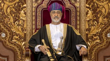 سلطان عُمان يبارك ملك الدنمارك