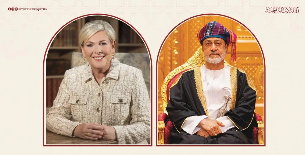 سلطانُ عمان يبعث بالتهاني إلى رئيسة أيسلندا سلطانُ عمان يبعث بالتهاني إلى رئيسة أيسلندا