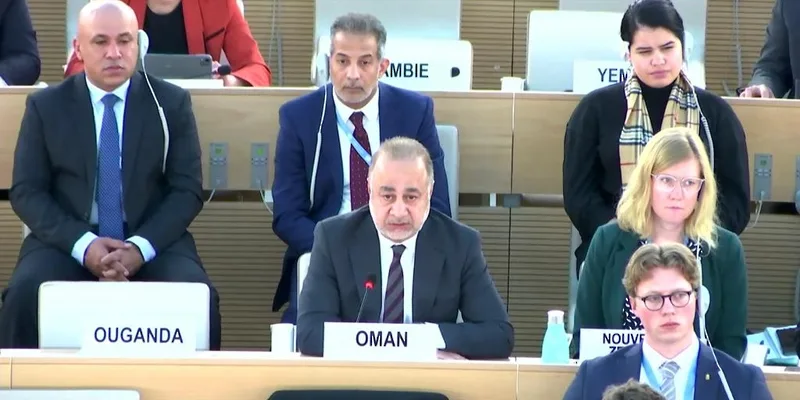 سلطنة عُمان تُشارك في مؤتمر الأمم المتحدة في جنيف سلطنة عُمان تُشارك في مؤتمر الأمم المتحدة في جنيف