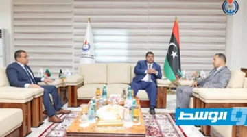 سليمان يناقش مع «شلمبرجير» استئناف الإنتاج في الآبار النفطية المتوقفة