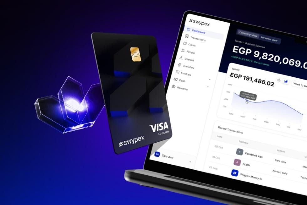 سوايب إكس تطلق أول بطاقة للموافقات المسبقة في مصر لتسهيل إدارة ميزانيات الشركات سوايب إكس تطلق أول بطاقة للموافقات المسبقة في مصر لتسهيل إدارة ميزانيات الشركات