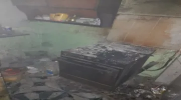 شاب مدمن يُشعل النيران في بيت عائلته ببني سويف