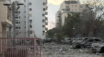 شاهد: landing of an Iranian missile in Be’er Sheva