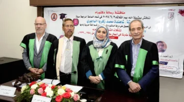شاهندة الباجوري تنال درجة الدكتوراه لرسالتها حول تحليل السرد وخصائص الواقعية في أدب الحرب العربي والغربي.