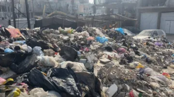 شبكة المنظمات: غزة تواجه أزمة نفايات تشكل خطرًا على الصحة