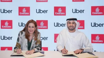 شراكة بين «طيران الإمارات» و«أوبر» لتوفير تجربة تنقل مريحة وسلسة