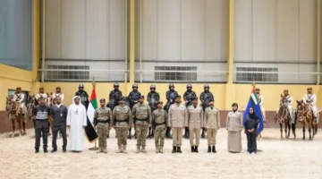شرطة أبوظبي تستضيف وفد أكاديمية الشارقة