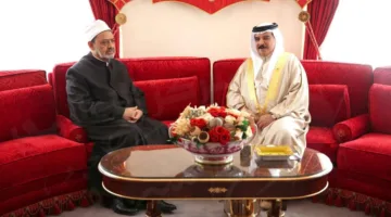 شيخ الأزهر: انضمام البحرين إلى مجلس الأمن يقوي الموقف العربي تجاه القضية الفلسطينية