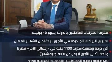 صرف رواتب يونيو 2025 لموظفي الدولة يبدأ غدًا