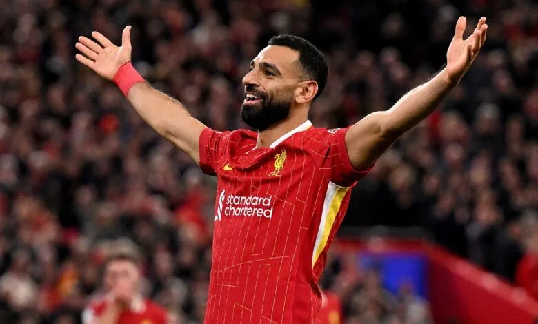 صلاح يتأهب لإنجاز تاريخي في جائزة PFA 2025 بين أعظم لاعبي الدوري الإنجليزي صلاح يتأهب لإنجاز تاريخي في جائزة PFA 2025 بين أعظم لاعبي الدوري الإنجليزي