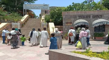 صور: 1500 شخص يزورون الحديقة النباتية بأسوان خلال عيد الأضحى