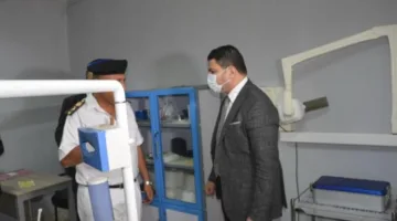 صور: النيابة العامة تقوم بتفتيش مركز إصلاح وتأهيل القطا العمومي