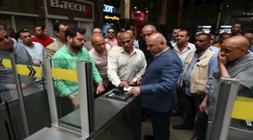صور: تحضيرات كبيرة في المترو والسكك الحديدية مع قرب انتهاء عطلة العيد