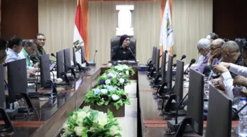 صور: جامعة الأقصر تستعرض مشاريع البناء الحالية قيد التنفيذ.