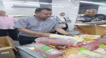 ضبط 100 كيلو من اللحوم المصنعة الفاسدة خلال حملات تموينية في الإسماعيلية