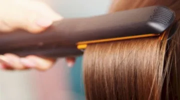 طريقة لعلاج جفاف الشعر بعد استخدام المكواة في العيد