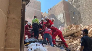 طفل صغير: إنقاذ ثالث ضحية من انهيار مبنيين في حدائق القبة بعد مرور 7 ساعات على الحادث