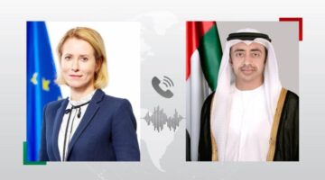 عبد الله بن زايد وكايا كالاس يناقشان عبر الهاتف المستجدات الإقليمية وطرق تقليل التوترات.