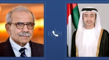 عبد الله بن زايد يناقش مع رئيس وزراء لبنان المستجدات الإقليمية