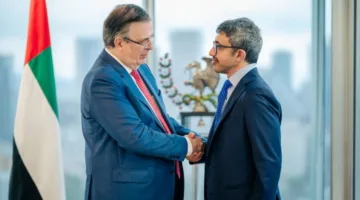 عبدالله بن زايد: ملتزمون بتعزيز التعاون الاقتصادي مع المكسيك