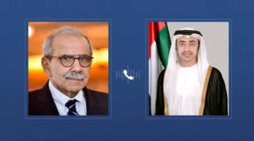 عبدالله بن زايد ونواف سلام يناقشان عبر الهاتف تأثير العمليات العسكرية الإسرائيلية ضد إيران