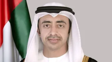 عبدالله بن زايد يتواصل هاتفياً مع وزراء خارجية لمناقشة المستجدات الإقليمية الحالية.