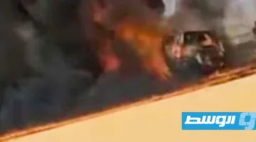عبور الحدود السودانية – المصرية: «الإعلام الحربي» يكشف عن انفجار سيارة محملة بالأسلحة خلال مطاردتها.