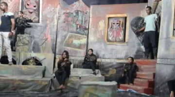 «عرض “رصد خان” لفرقة كوم أمبو في موسم المسرح (صور)»