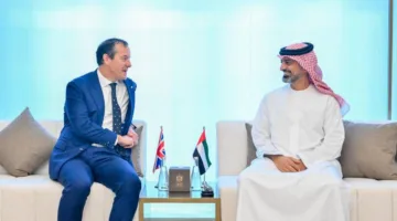 عمار بن حميد يستطلع سبل التعاون مع المملكة المتحدة والسلفادور