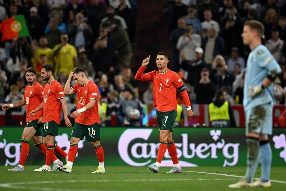 عمر الأربعين لا يعتبر شيئًا .. رونالدو يقود البرتغال لتحقيق انتصار على ألمانيا والتأهل إلى نهائي دوري الأمم الأوروبية