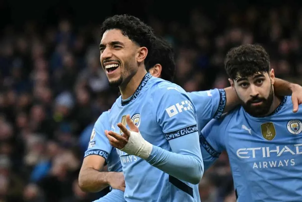 عمر مرموش يتصدر تشكيل مانشستر سيتي في مواجهة الوداد الرياضي بكأس العالم للأندية عمر مرموش يتصدر تشكيل مانشستر سيتي في مواجهة الوداد الرياضي بكأس العالم للأندية