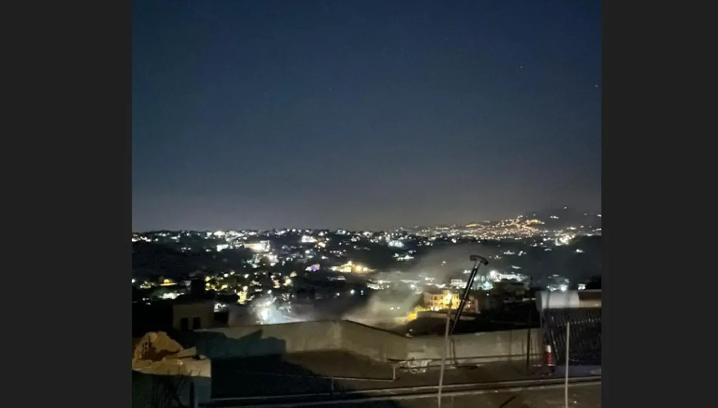 غارة إسرائيلية تستهدف بلدة برعشيت في جنوب لبنان (فيديو)