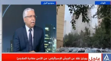 غباشي: ارتفاع حدة التوتر بين إيران وإسرائيل وتأثيرات خطيرة تهدد الأمن الإقليمي