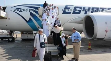 غدًا.. مصر للطيران تنظم 19 رحلة لإعادة حجاج بيت الله الحرام.