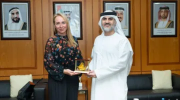 «غرفة عجمان» وسفارة إستونيا تعقدان مناقشات حول التعاون في المجالات الاقتصادية والتعليمية