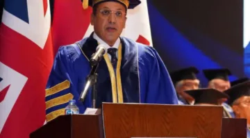 الحكومة البريطانية تمنح رئيس الجامعة البريطانية في مصر وسام الملكية MBE.