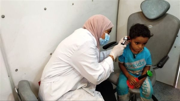 فحص صحي مجاني لـ1000 فرد في قافلة طبية بأسوان فحص صحي مجاني لـ1000 فرد في قافلة طبية بأسوان