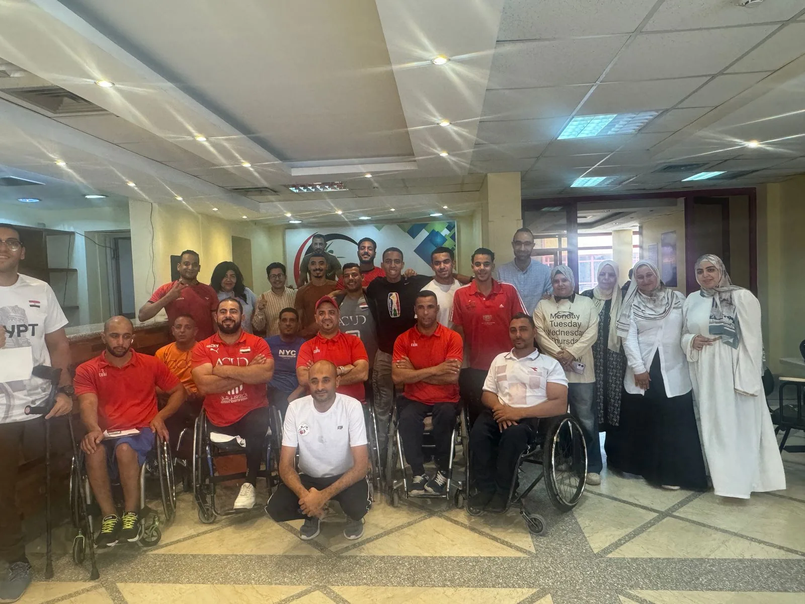 فحوصات طبية متكاملة للمنتخبات البارالمبية المصرية في إطار جهود وزارة الشباب لتحسين الرعاية الصحية للرياضيين. فحوصات طبية متكاملة للمنتخبات البارالمبية المصرية في إطار جهود وزارة الشباب لتحسين الرعاية الصحية للرياضيين.