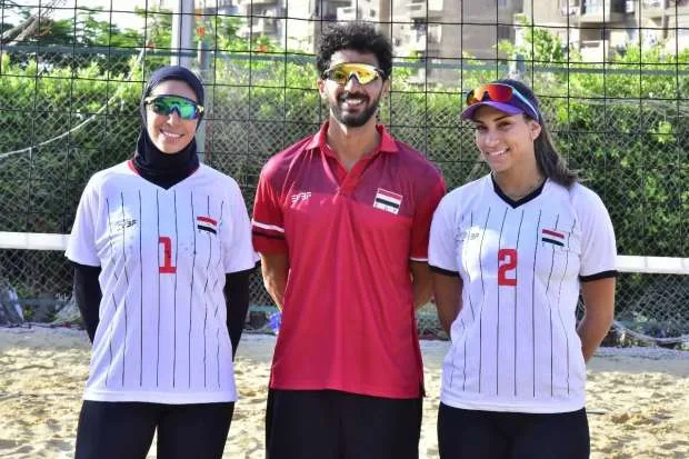 فريق الكرة الطائرة الشاطئية يتجه إلى المغرب للمنافسة في البطولة الإفريقية فريق الكرة الطائرة الشاطئية يتجه إلى المغرب للمنافسة في البطولة الإفريقية