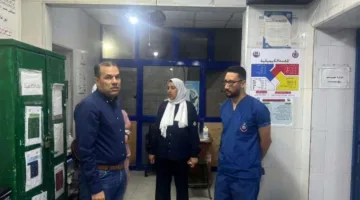 وكيل وزارة الصحة بالبحيرة يزور مستشفى الصدر في دمنهور لمراقبة سير العمل وجودة الخدمات الطبية