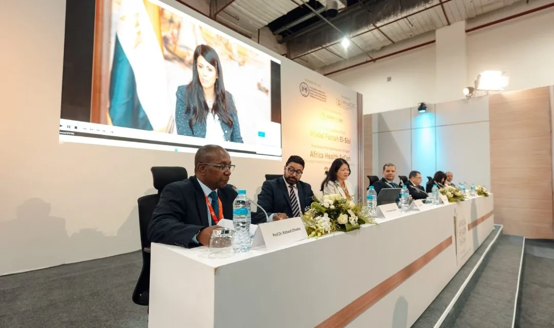 في إطار المعرض والمؤتمر الطبي الأفريقي، هيئة التأمين الصحي الشامل تُبرز تجربتها في تحقيق الاستدامة المالية للنظام. في إطار المعرض والمؤتمر الطبي الأفريقي، هيئة التأمين الصحي الشامل تُبرز تجربتها في تحقيق الاستدامة المالية للنظام.