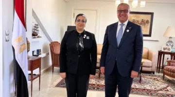 في إطار مشاركتها في المنتدى العربي للمساواة: أمل عمار تتفقد سفارة مصر في الجزائر.